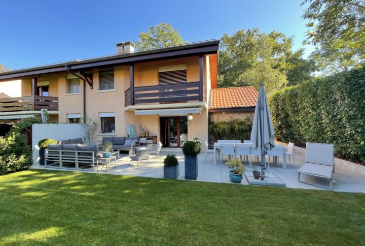 A VENDRE -COLLONGE-BELLERIVE charmante villa au calme à 150 mètres du lac